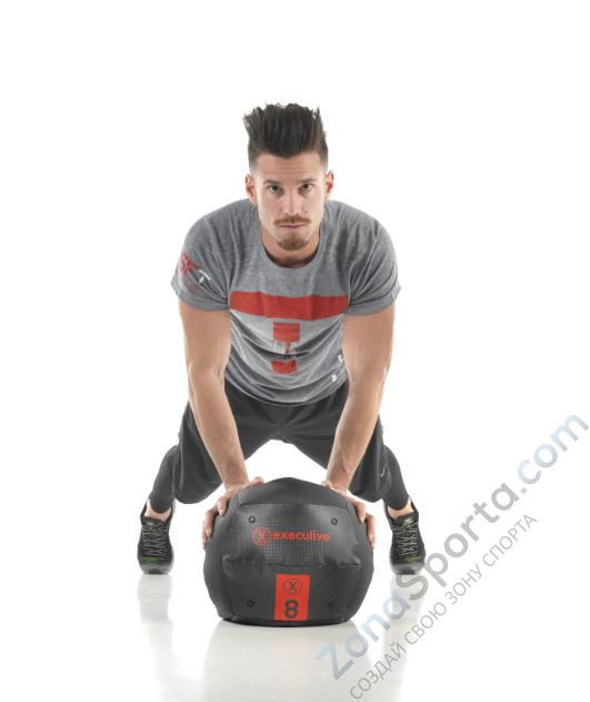 Утяжеленный мяч wall ball 8 кг KWell