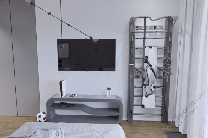 Узкая шведская стенка расширенной комплектации Desire Eco S Plus