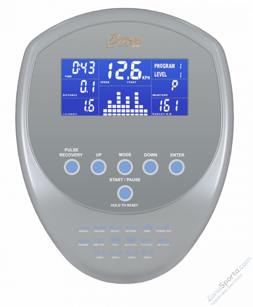 Велотренажер Bronze Gym U801 LC