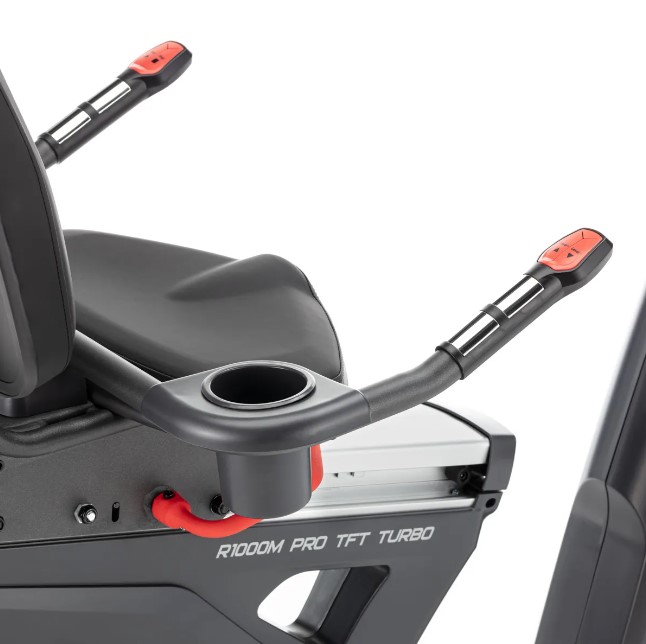 Велотренажер горизонтальный профессиональный Bronze Gym R1000M PRO TFT Turbo New