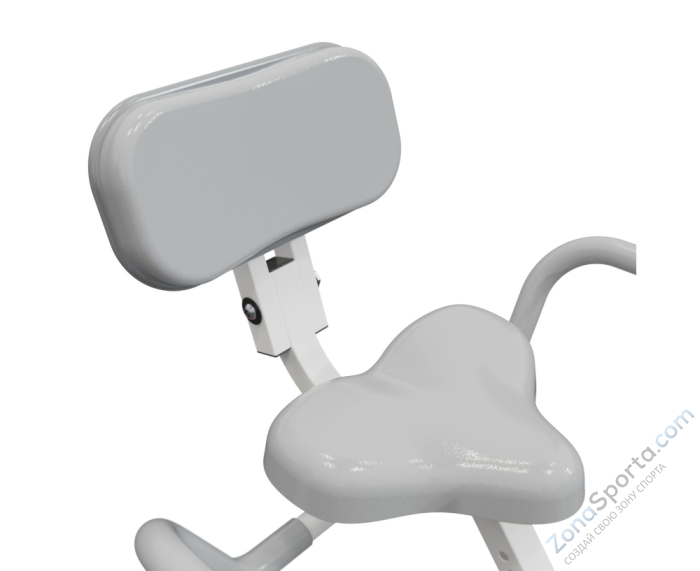 Велотренажер X-Bike DFC DavCreator, бело-розовый