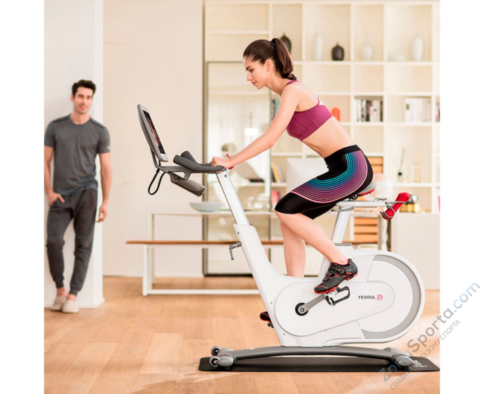 Велотренажер Yesoul Smart Spinning bike V1 Pluse белый