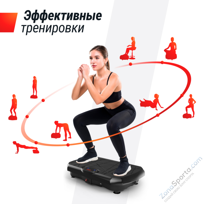 Виброплатформа Unix Fit Edge 2D Black