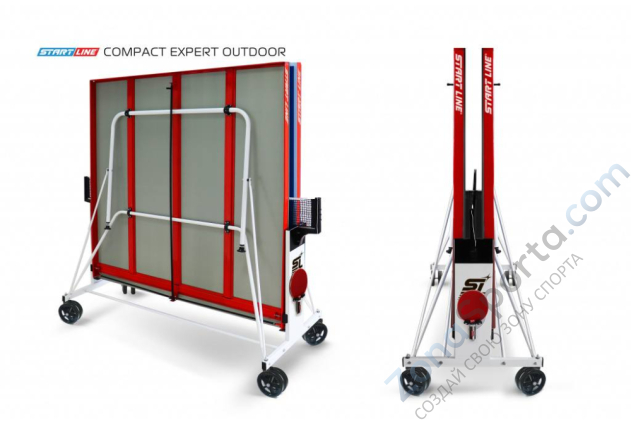 Всепогодный теннисный стол Start Line Compact Expert Outdoor 4 blue