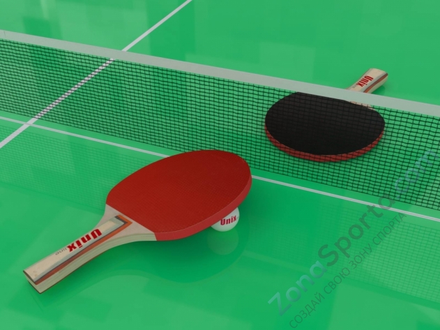 Всепогодный теннисный стол Unix Line outdoor 6mm (green)