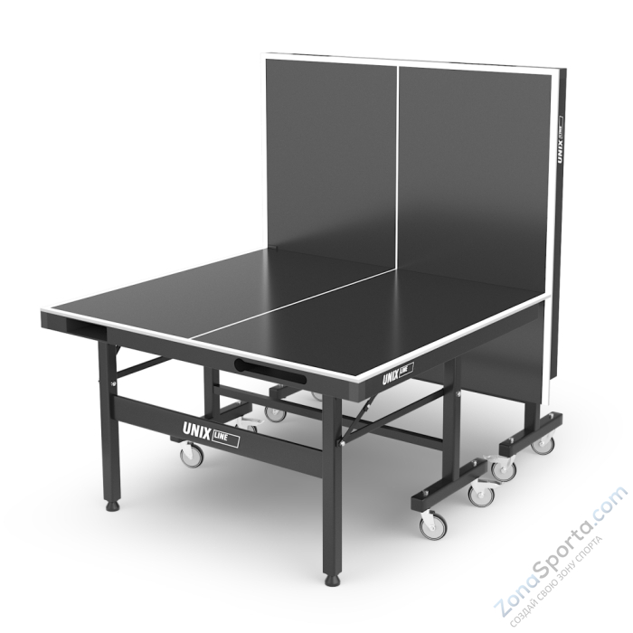 Всепогодный теннисный стол Unix Line Extra Outdoor 6 mm ACP (Black)