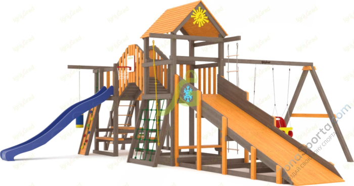 Всесезонная площадка IgraGrad С Мостик 1 SF3