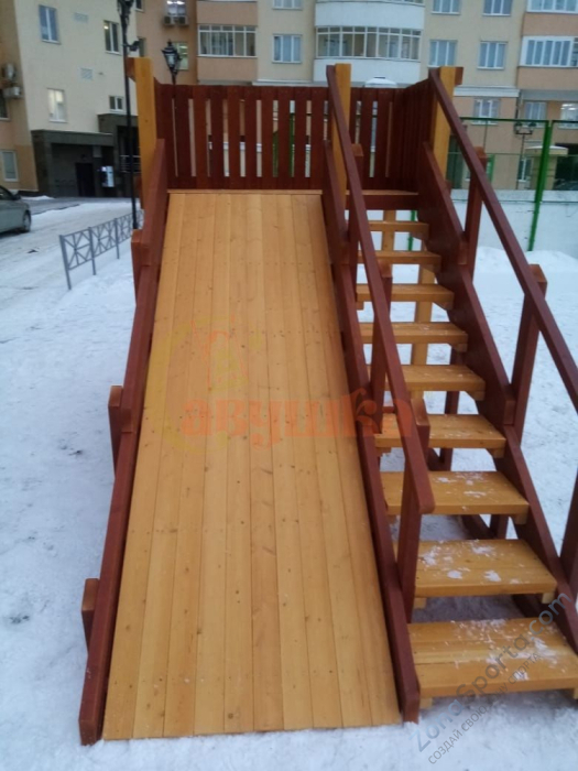 Зимняя горка Савушка Зима 3