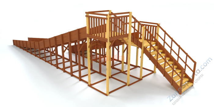 Зимняя горка Савушка Зима 9