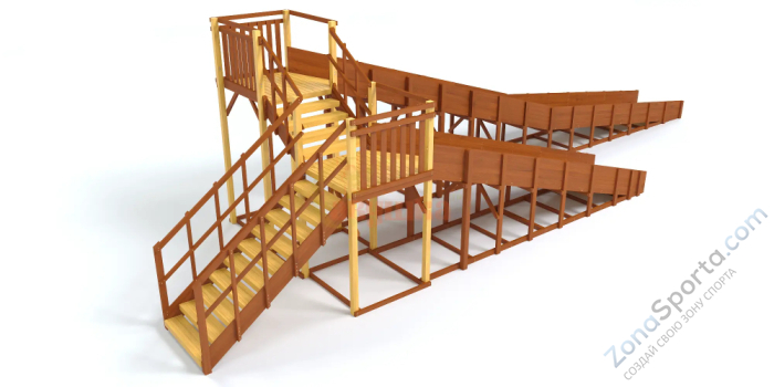 Зимняя горка Савушка Зима 9