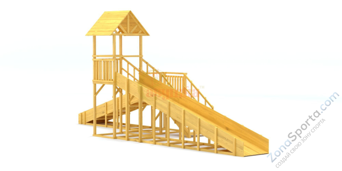 Зимняя горка Савушка Зима Wood 7/3