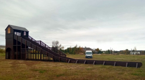 Зимняя горка Вичуга 3